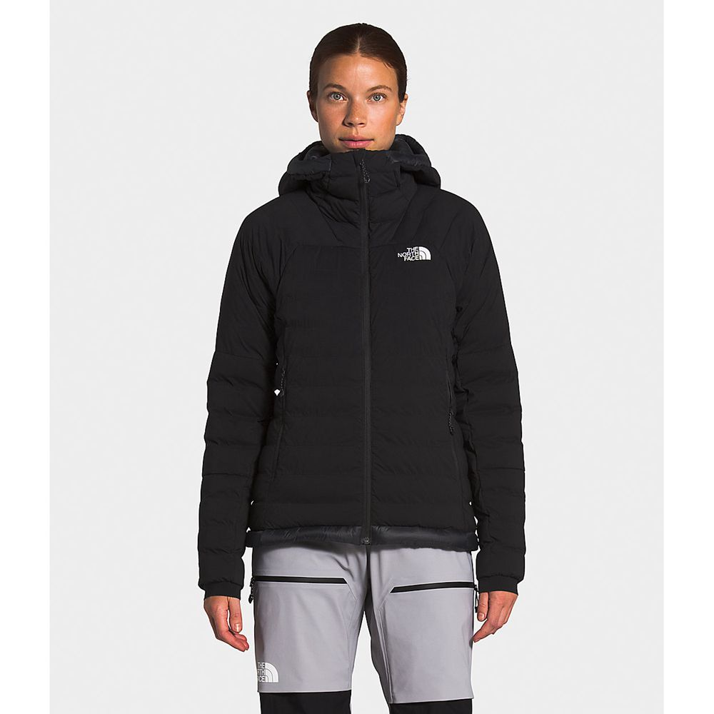 The North Face Hooded Jacket Womens Australia - The North Face Summit L3 50|50 Black Climb (ICE-4695